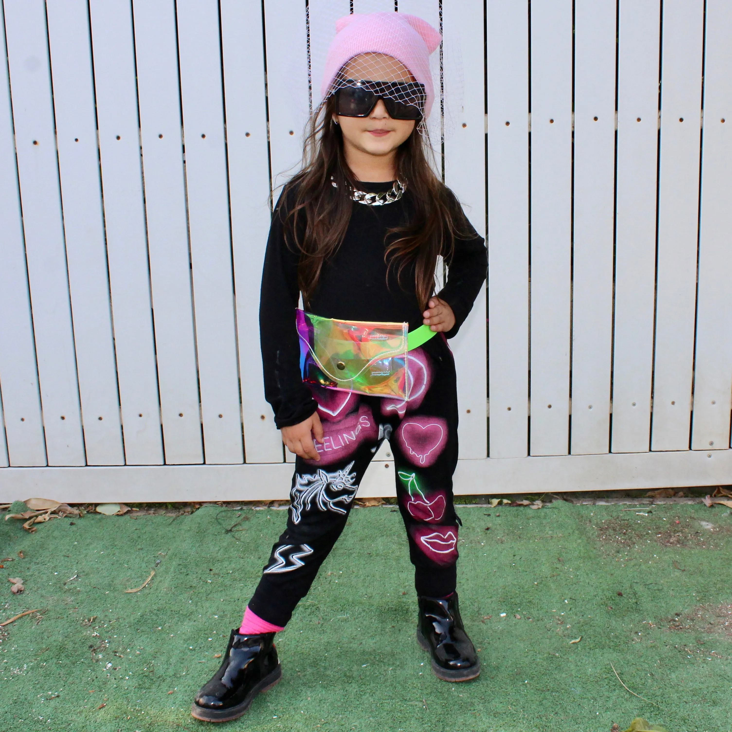 Holographic Fanny Bag Belt