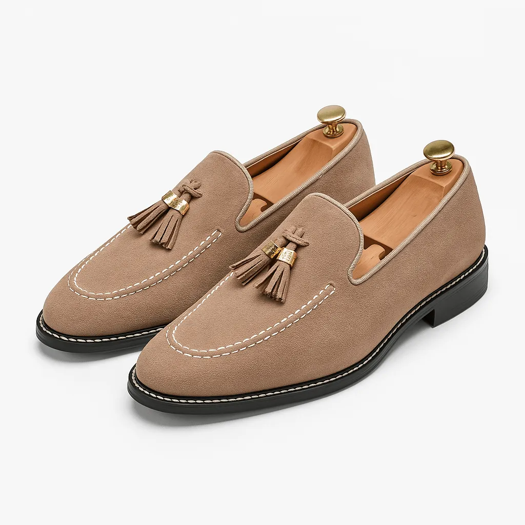 LumiNovi | The Suede Casual Loafers