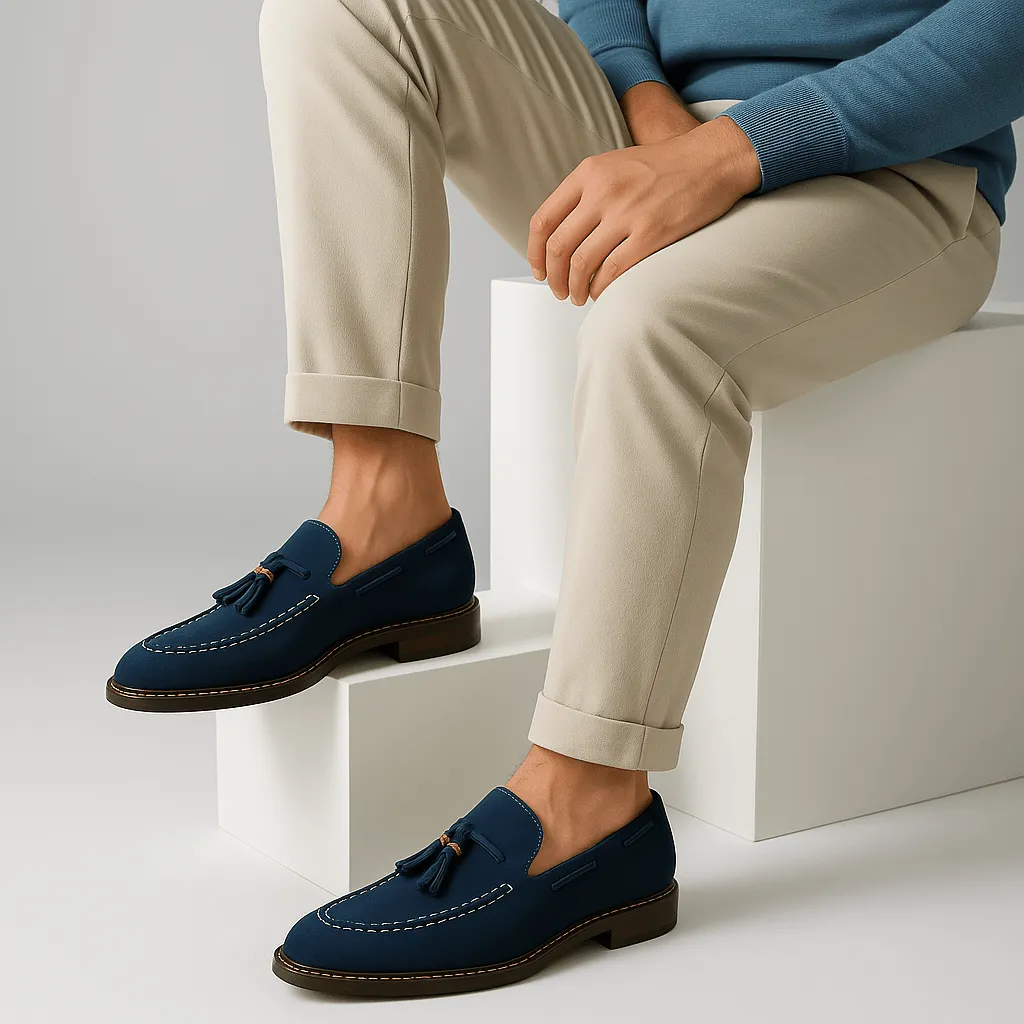 LumiNovi | The Suede Casual Loafers