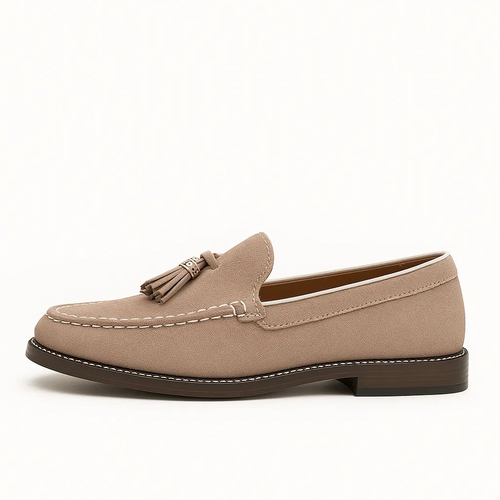 LumiNovi | The Suede Casual Loafers