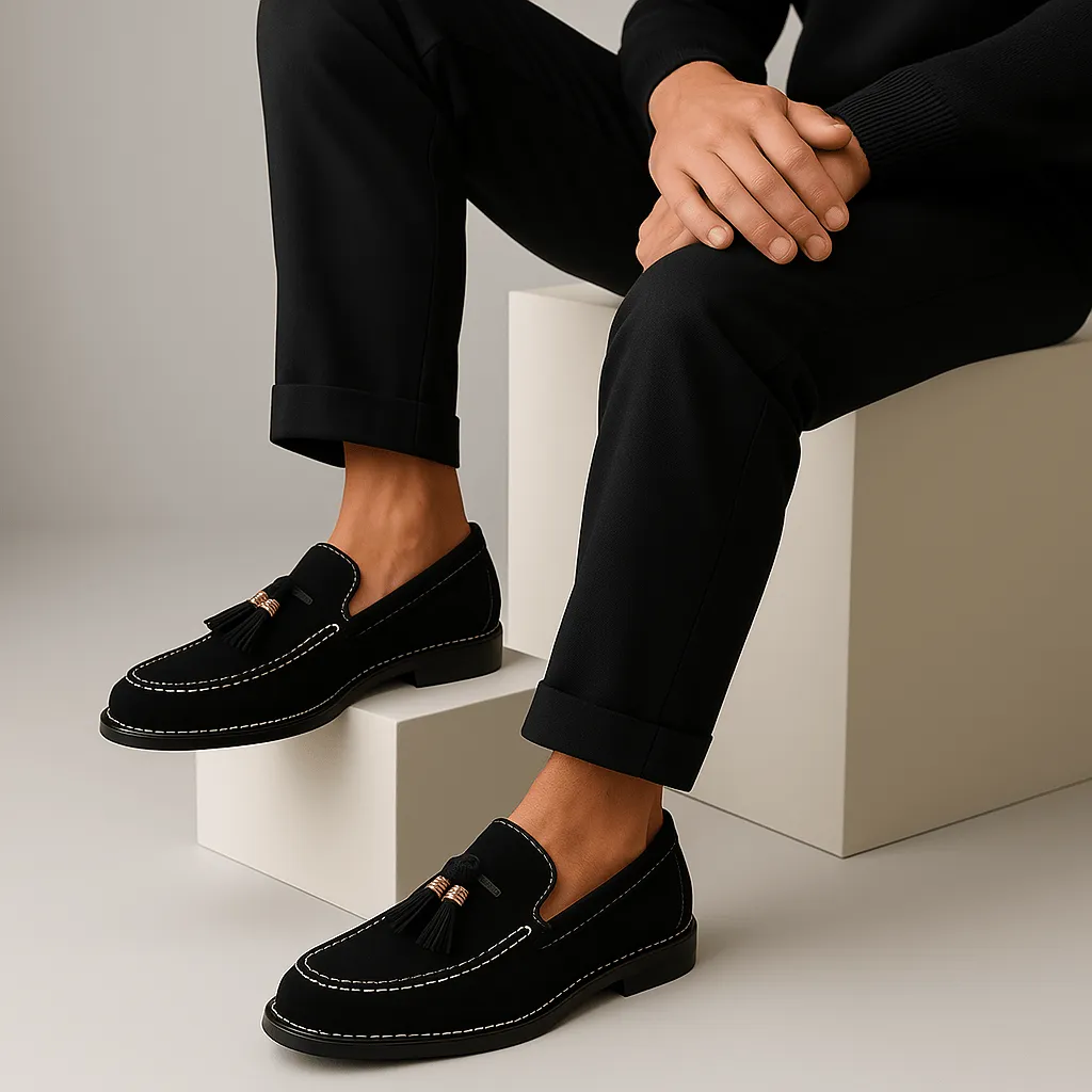 LumiNovi | The Suede Casual Loafers