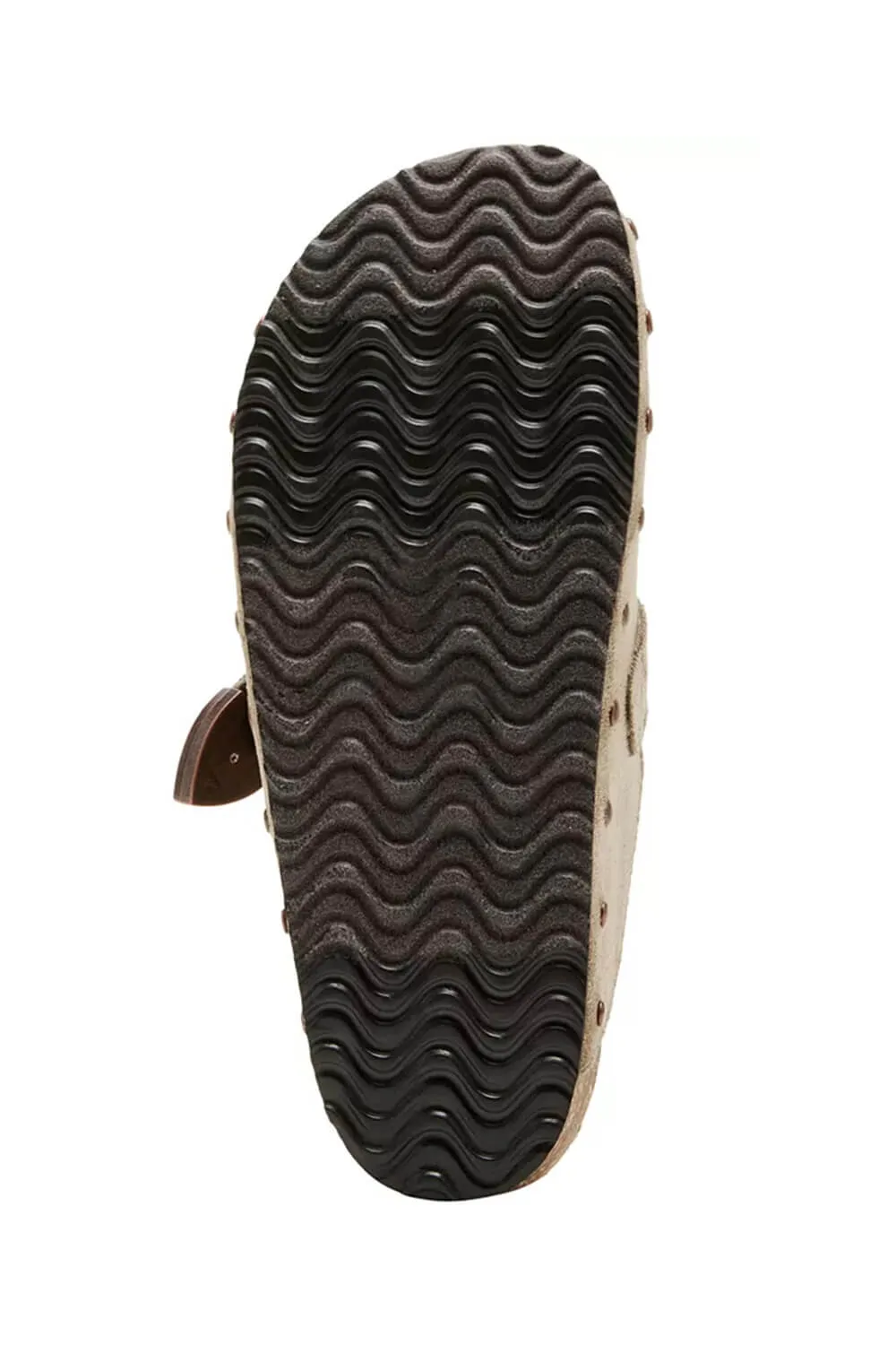 Madden Girl Pepper Buckle Clogs for Women in Taupe | PEPPER-TAUPE