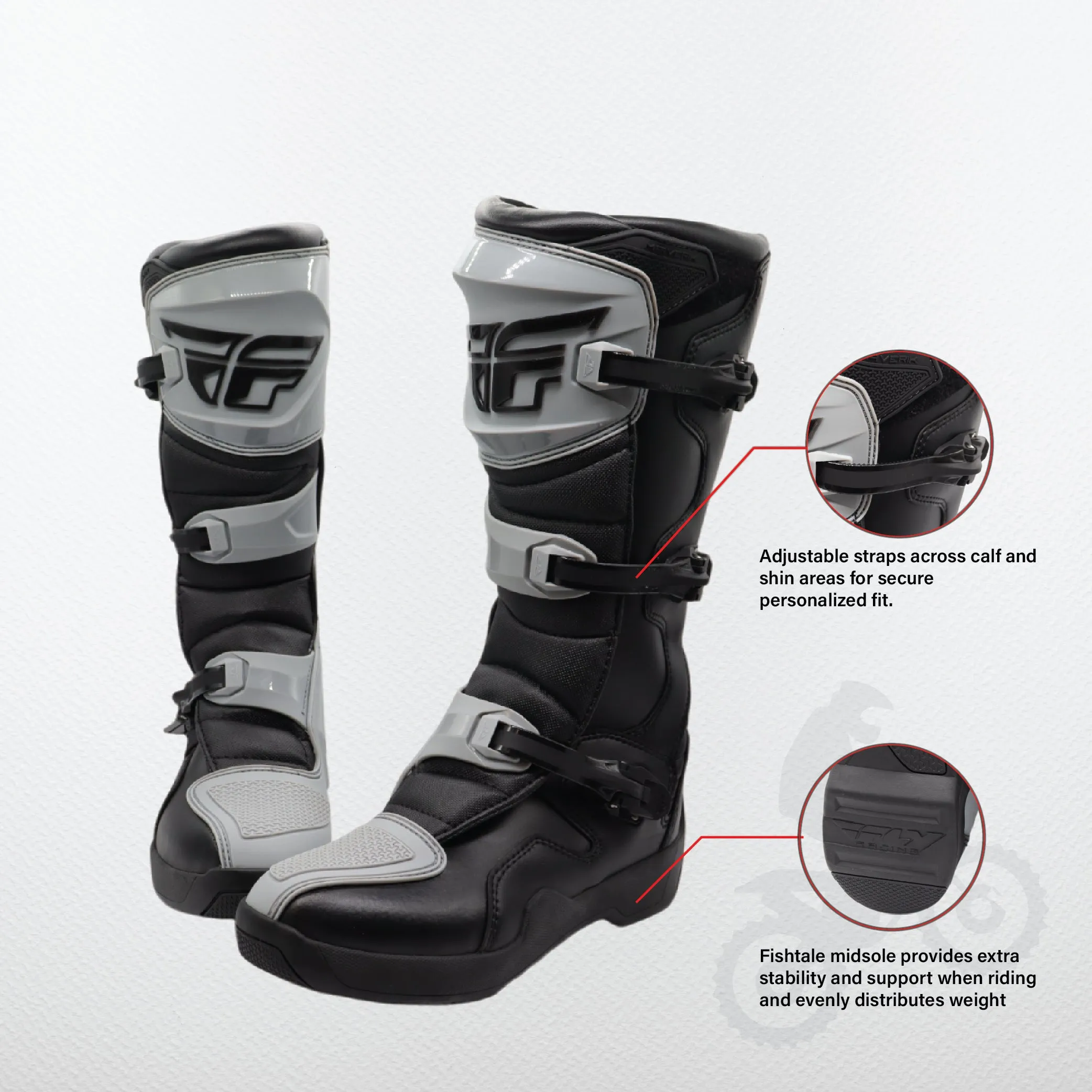 MAVERIK LT BOOT GREY/BLACK SZ 11