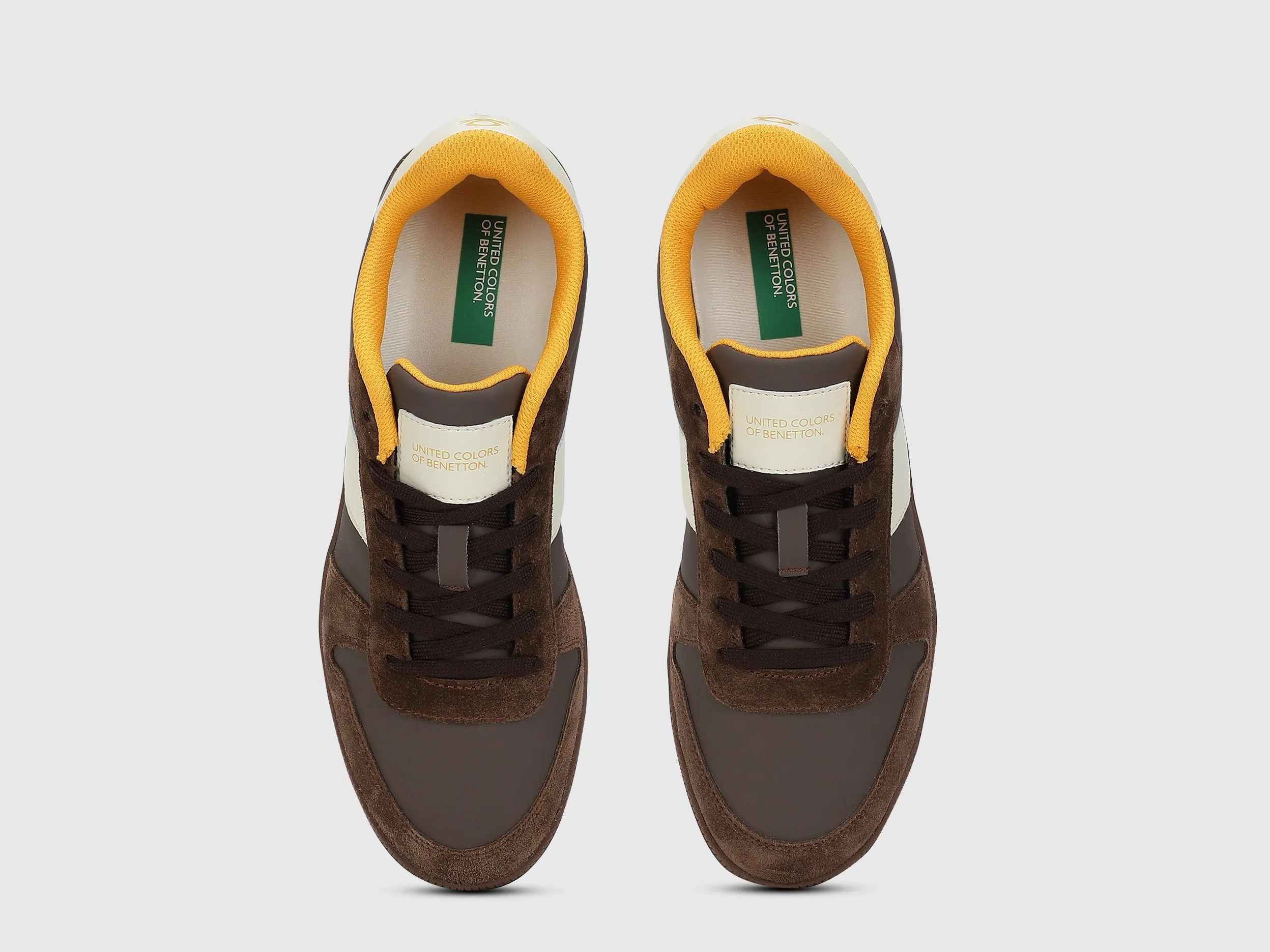 Men PU Colorblocked Sneakers