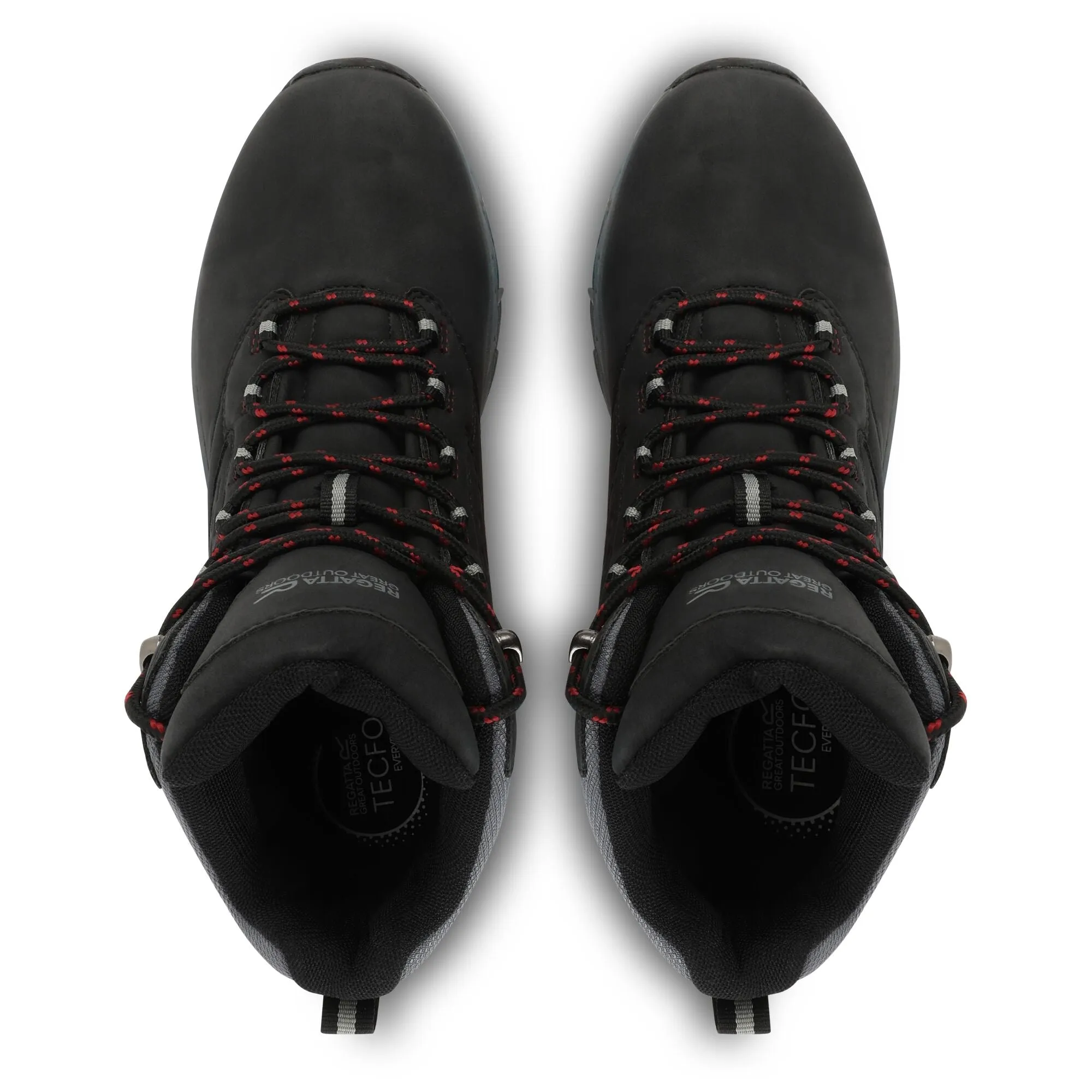 Men's Amble Walking Boots | Black Rio Red