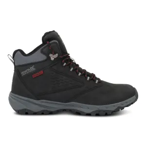 Men's Amble Walking Boots | Black Rio Red