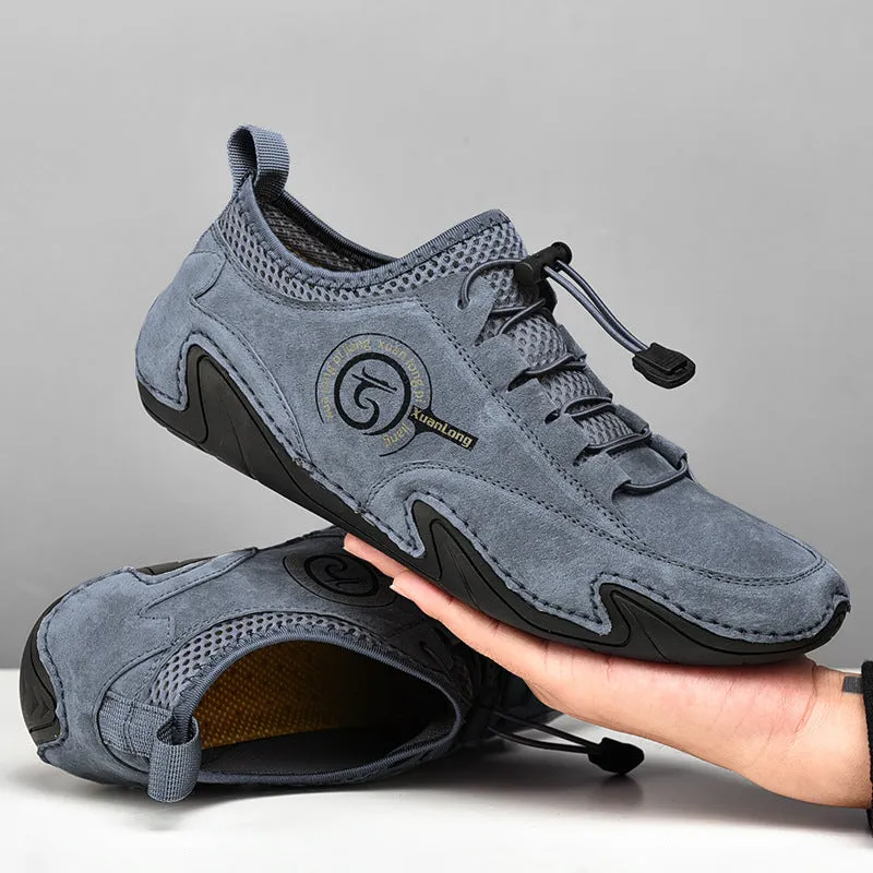 Men's Leather High-End Loafers Casual Shoes