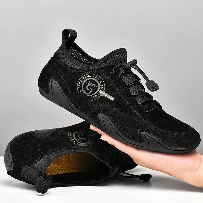 Men's Leather High-End Loafers Casual Shoes