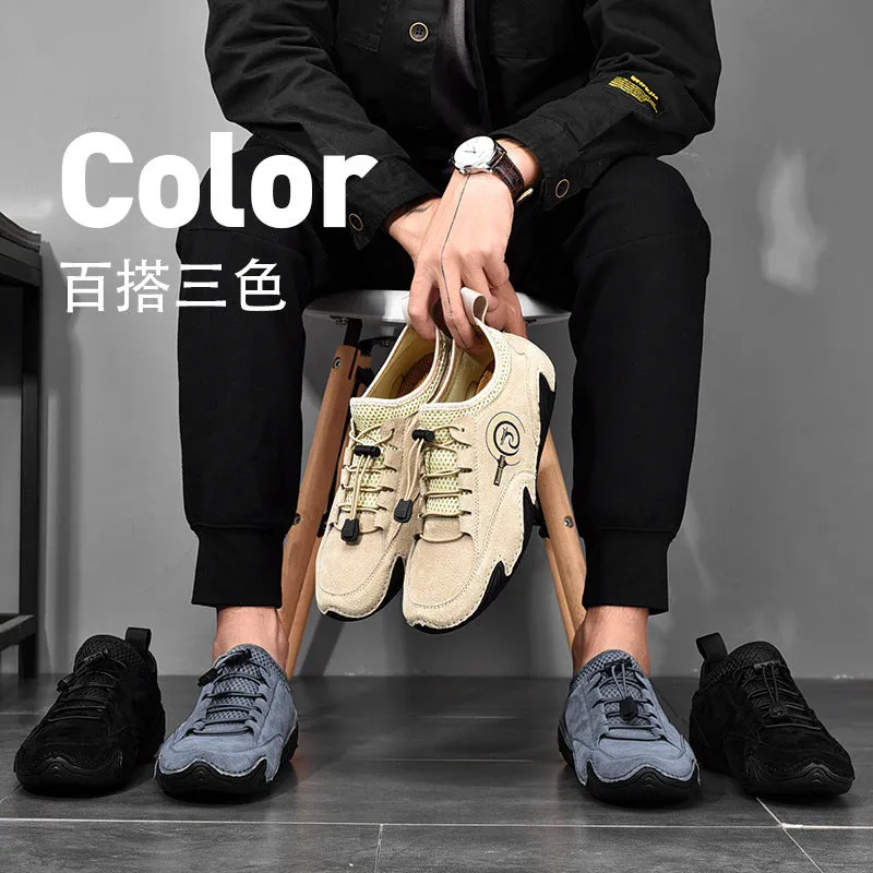 Men's Leather High-End Loafers Casual Shoes