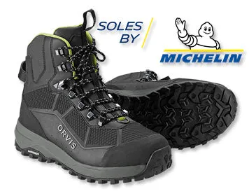 Men's Orvis PRO Wading Boots Size 12 - Rubber Sole