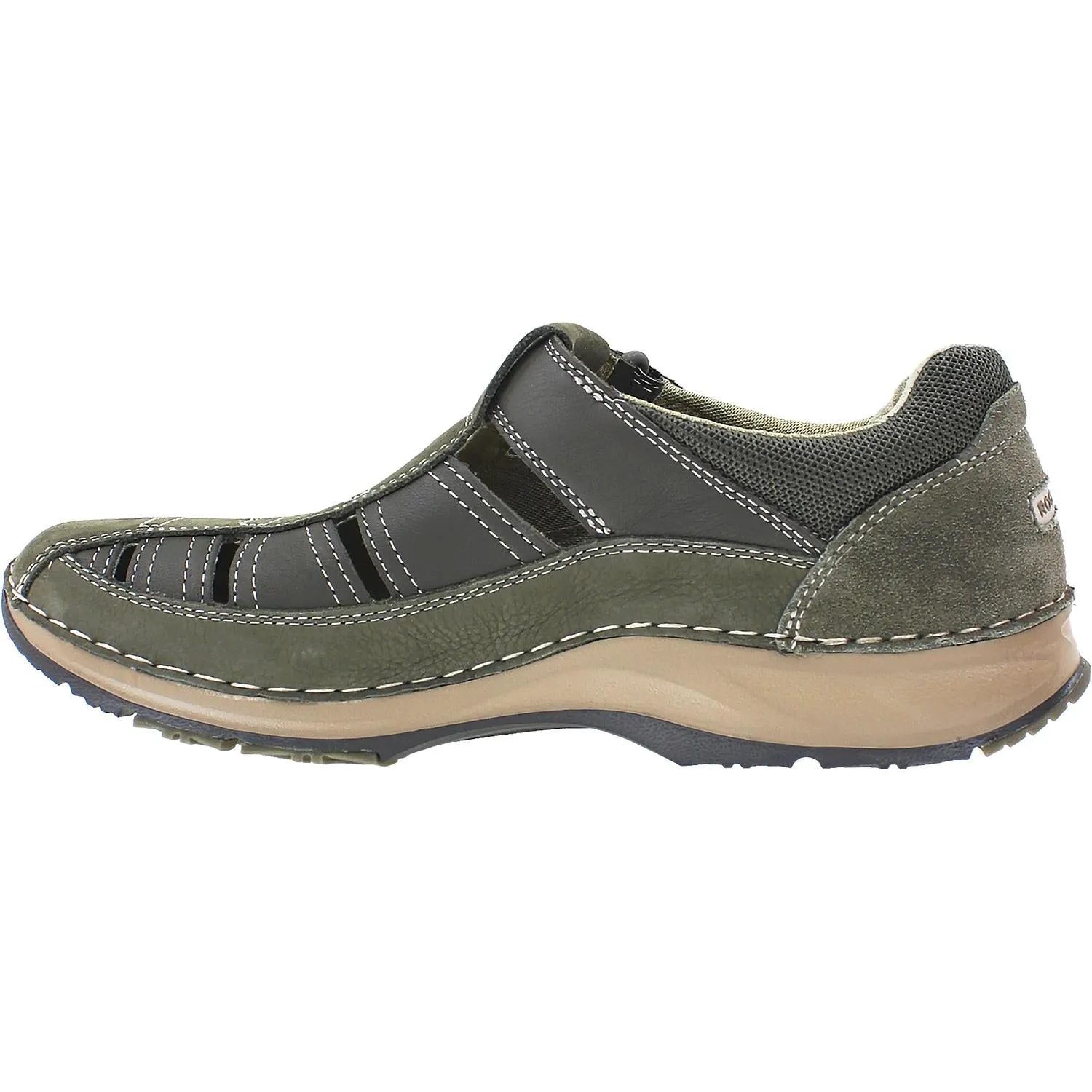Men's Rockport RocSports Lite Five Fisherman Breen Leather