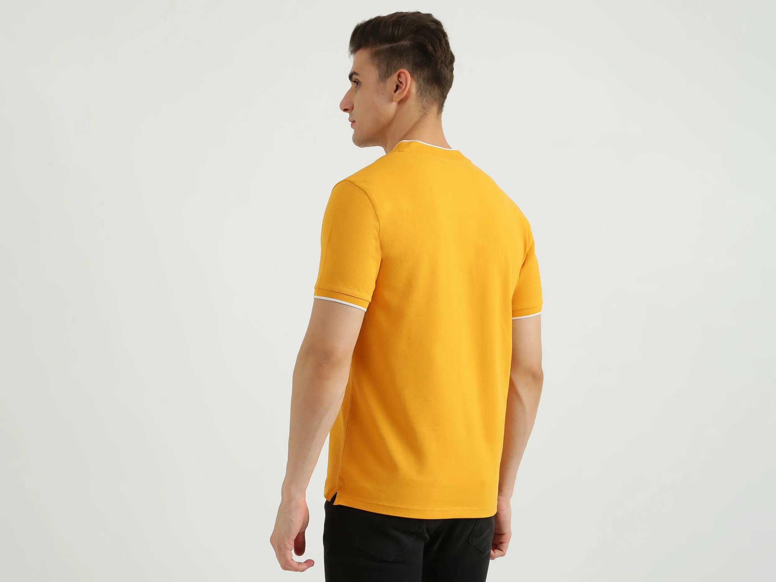 Mens Short Sleeve Tipping T-Shirt