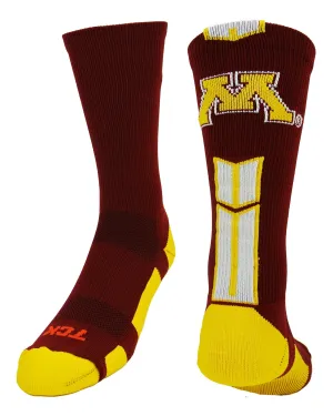Minnesota Golden Gophers Socks Baseline 3.0 Crew