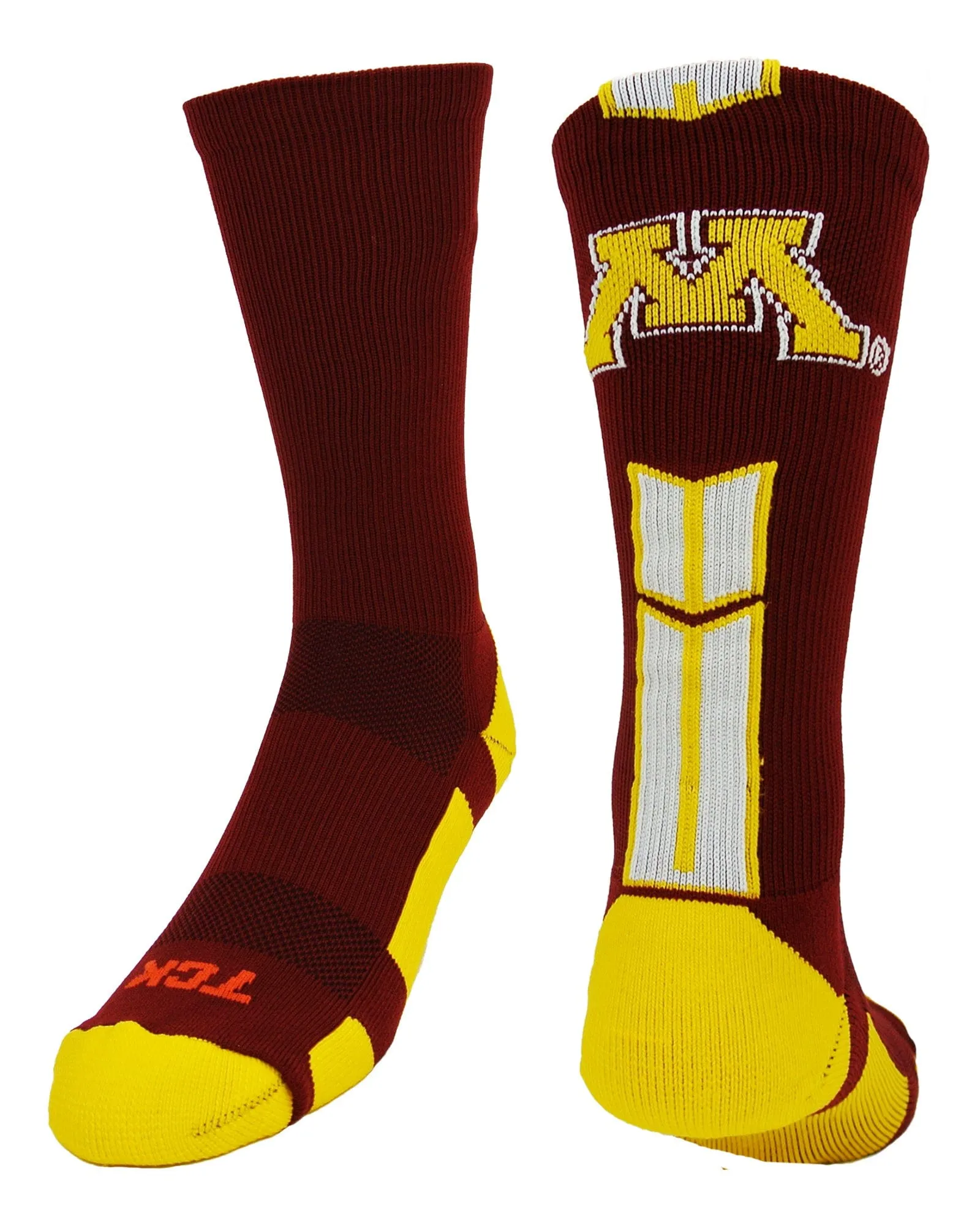 Minnesota Golden Gophers Socks Baseline 3.0 Crew
