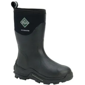 Muck Men's Muckmaster Mid Waterproof Work Boot - Black - MMM-500A
