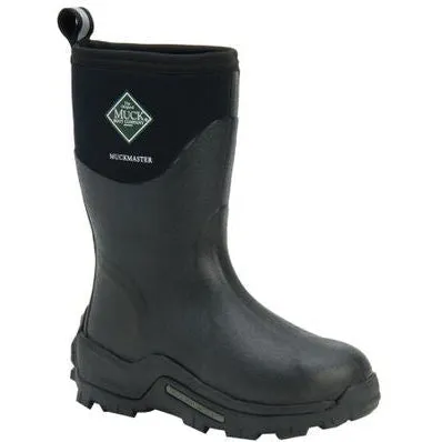 Muck Men's Muckmaster Mid Waterproof Work Boot - Black - MMM-500A