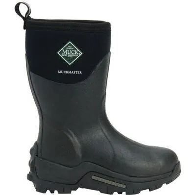 Muck Men's Muckmaster Mid Waterproof Work Boot - Black - MMM-500A