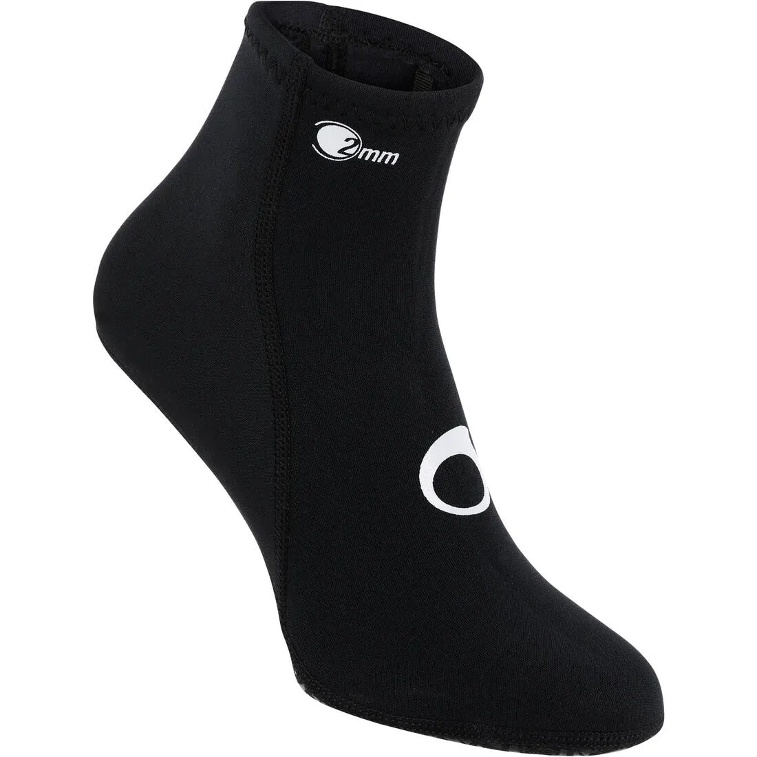 Neoprene diving boots 2 mm - black