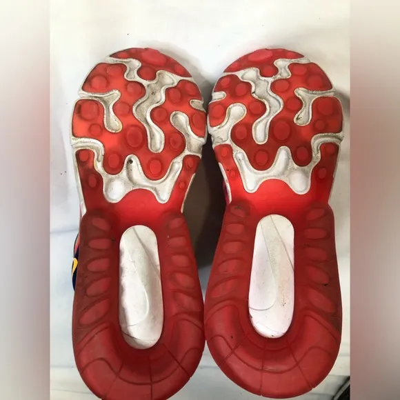 Nike Air Max 270 React Laser Crimson Sneakers (CD6870-600)— Size 5Y, 6.5W
