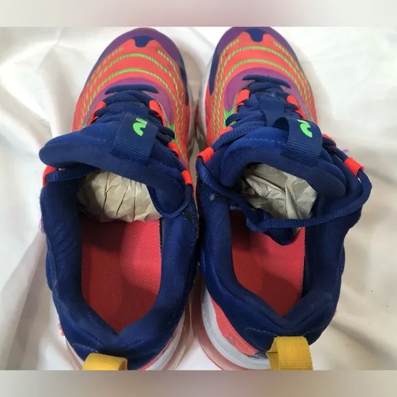 Nike Air Max 270 React Laser Crimson Sneakers (CD6870-600)— Size 5Y, 6.5W