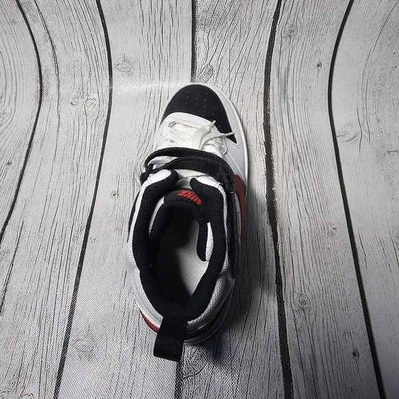 Nike Court Borough Mid 2 Red Black White Sneakers Size 6.5Y CD7782 New No Box