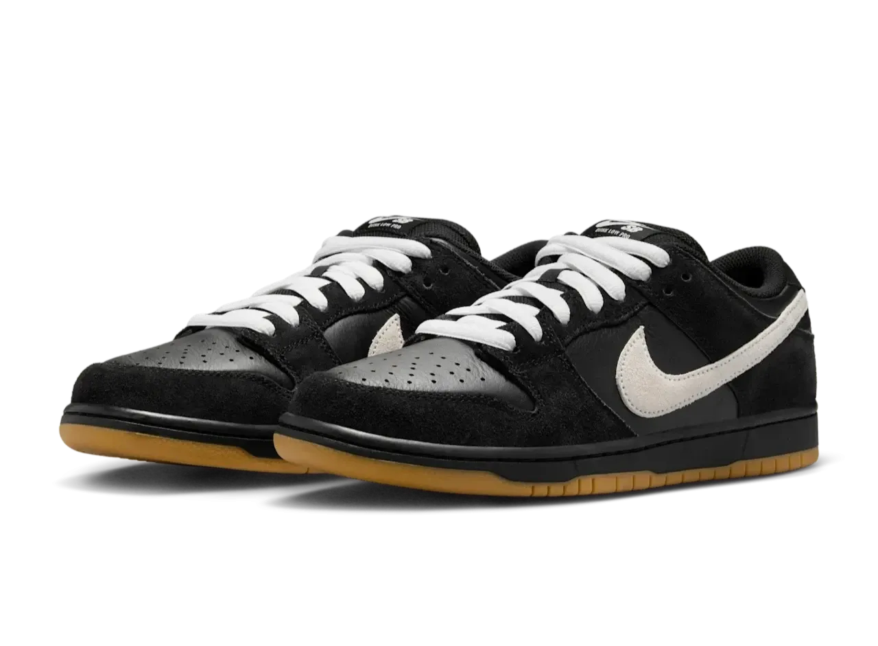 Nike Dunk Low Pro SB Black White Gum