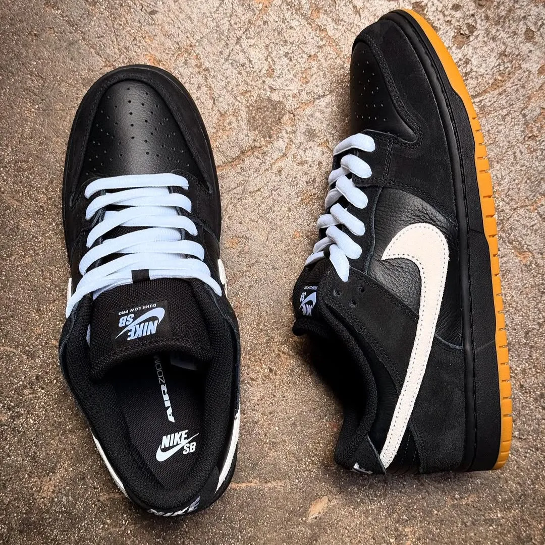 Nike Dunk Low Pro SB Black White Gum