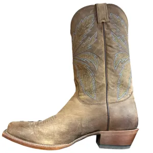 Nocona Men's Boots - Brown Distressed Cutter Toe