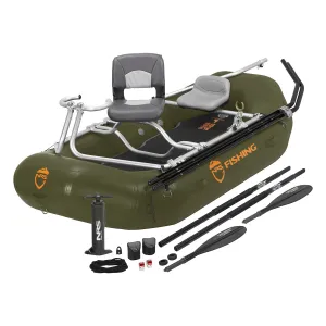 NRS Slipstream 96 Fishing Raft Deluxe Package