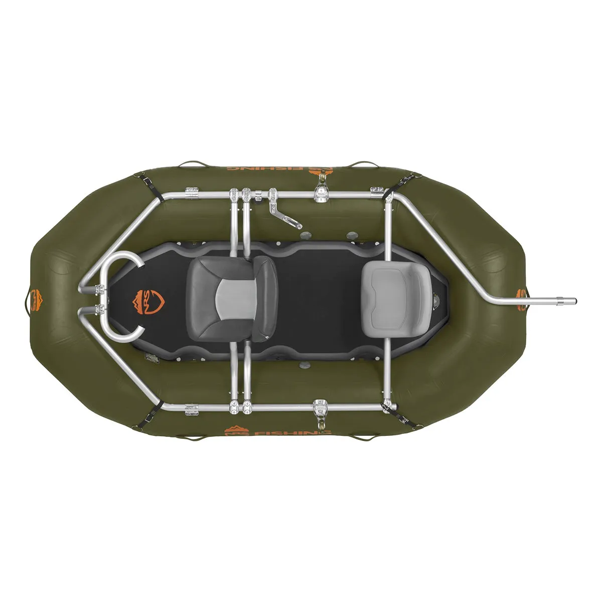 NRS Slipstream 96 Fishing Raft Deluxe Package