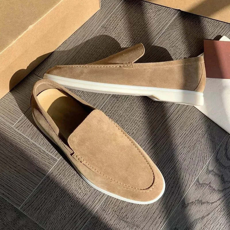 Old Money Suede Loafers