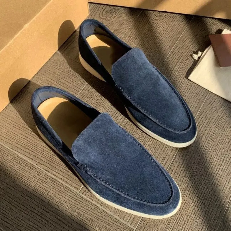 Old Money Suede Loafers