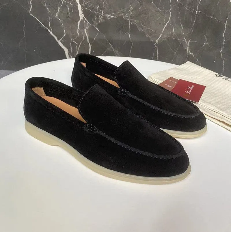 Old Money Suede Loafers