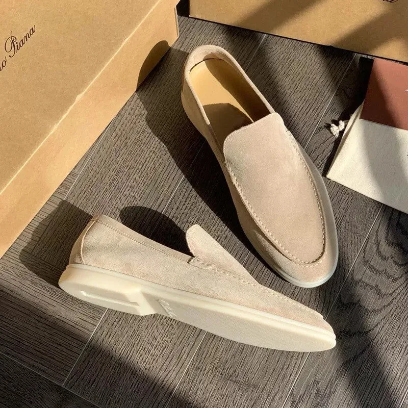 Old Money Suede Loafers