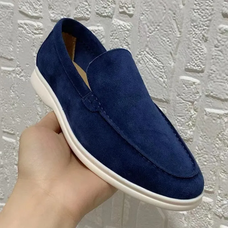Old Money Suede Loafers
