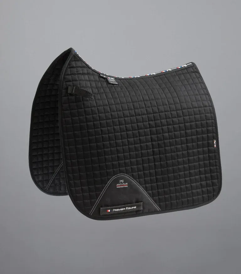 PEI Close Contact Dressage Saddle Pad (Black)