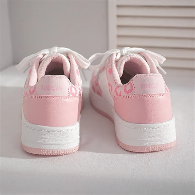 PINK LEOPARD SNEAKERS UB3149