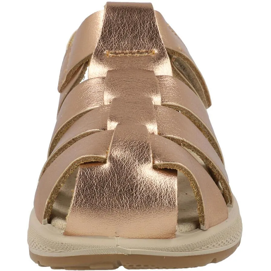 Primigi Pio Rose Gold Fisherman Sandals for Kids