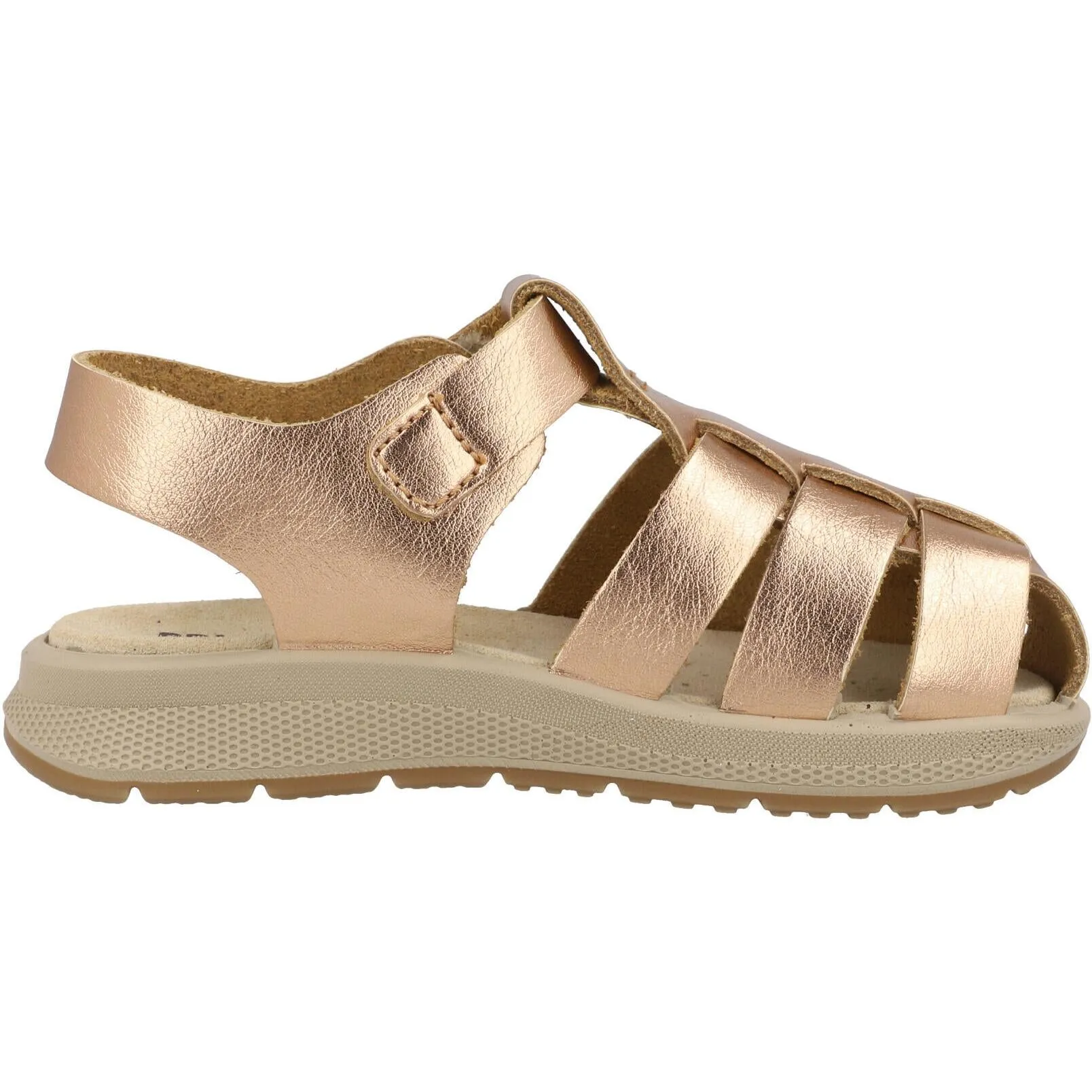 Primigi Pio Rose Gold Fisherman Sandals for Kids