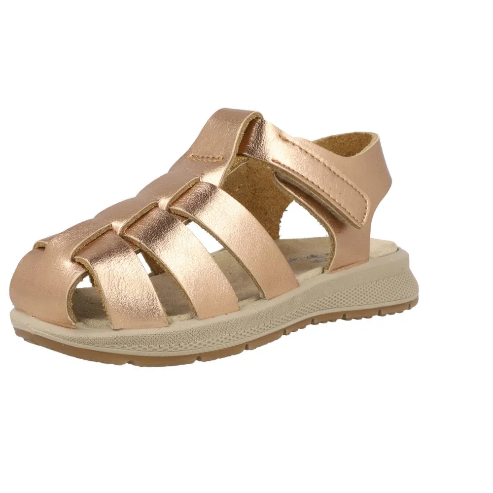 Primigi Pio Rose Gold Fisherman Sandals for Kids