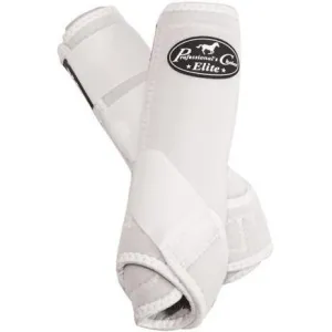 Professional's Choice VenTECH Elite Sports Medicine Boots-White Rears