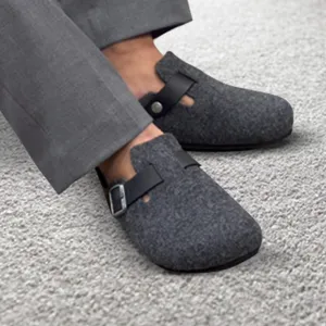 Riva Anthracite Clogs