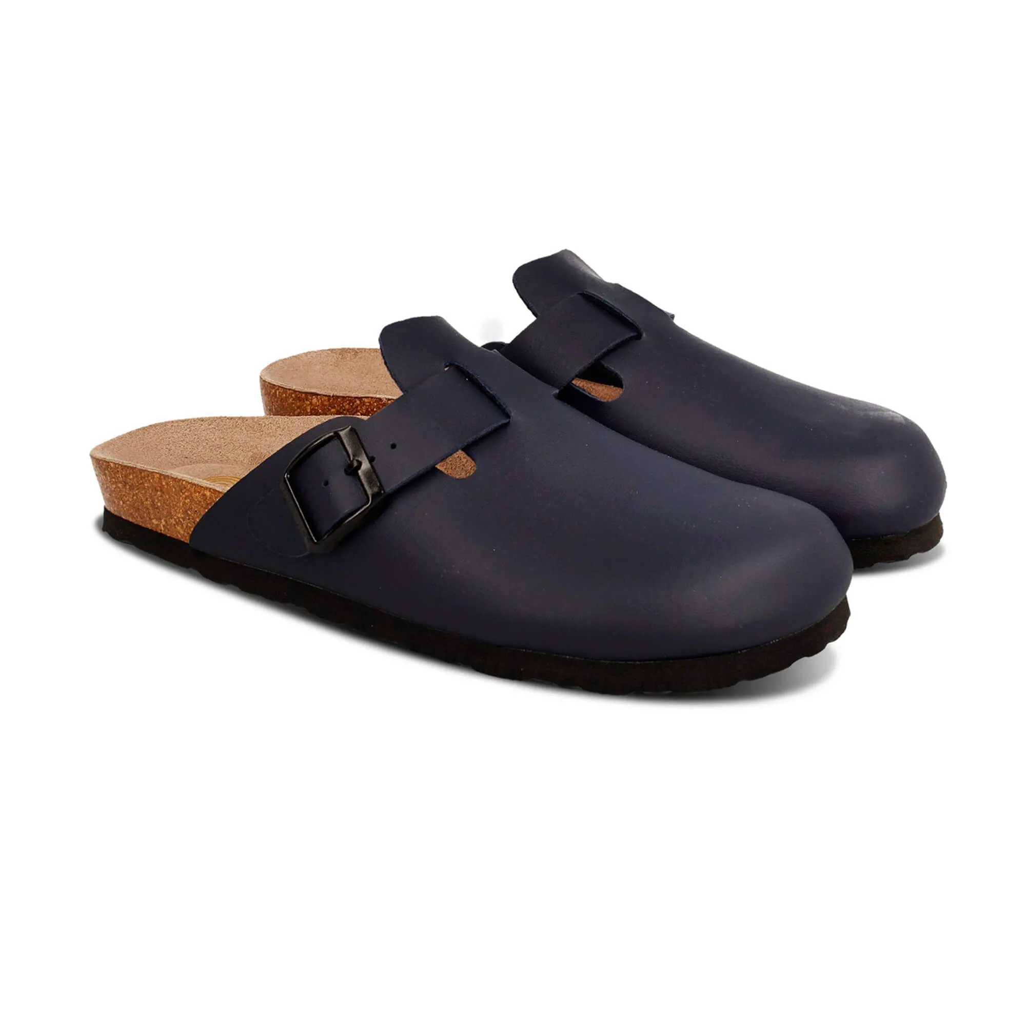 Riva Dark Navy Clogs