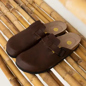 Riva Light Brown Clogs
