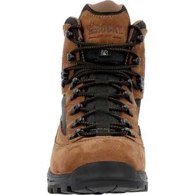 Rocky Men's Mtn Stalker Pro 6" Soft Toe WP Mountain Boot -Brown- RKS0643