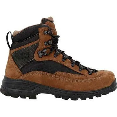 Rocky Men's Mtn Stalker Pro 6" Soft Toe WP Mountain Boot -Brown- RKS0643