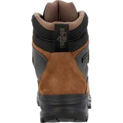 Rocky Men's Mtn Stalker Pro 6" Soft Toe WP Mountain Boot -Brown- RKS0643