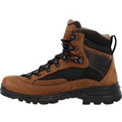 Rocky Men's Mtn Stalker Pro 6" Soft Toe WP Mountain Boot -Brown- RKS0643