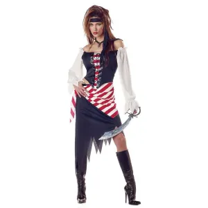 Ruby The Pirate Beauty Carribbean Women Costume