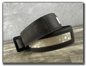 Sakura - Aged Steel Leather Guitar Strap